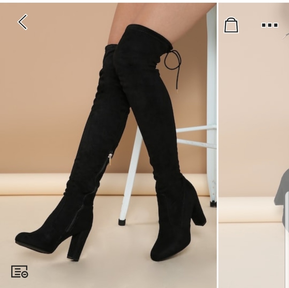 Thigh high boots